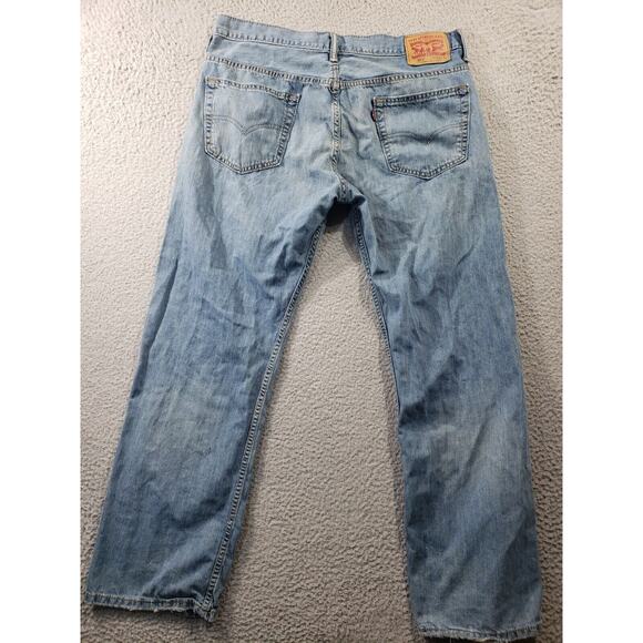 Levi's 569 Jeans Men's 34x32 Blue Denim Loose Straight Baggy Cotton Casual - Picture 10 of 16